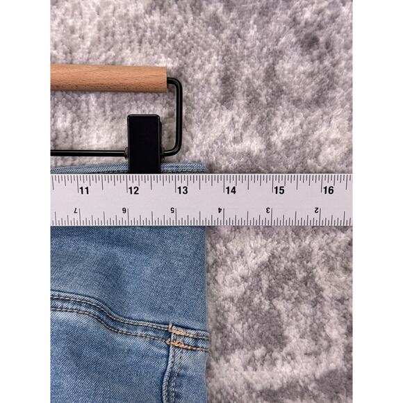 Free People Jeans 26 Womens Venice Beach Flare Cross Front Pull On - Picture 3 of 7